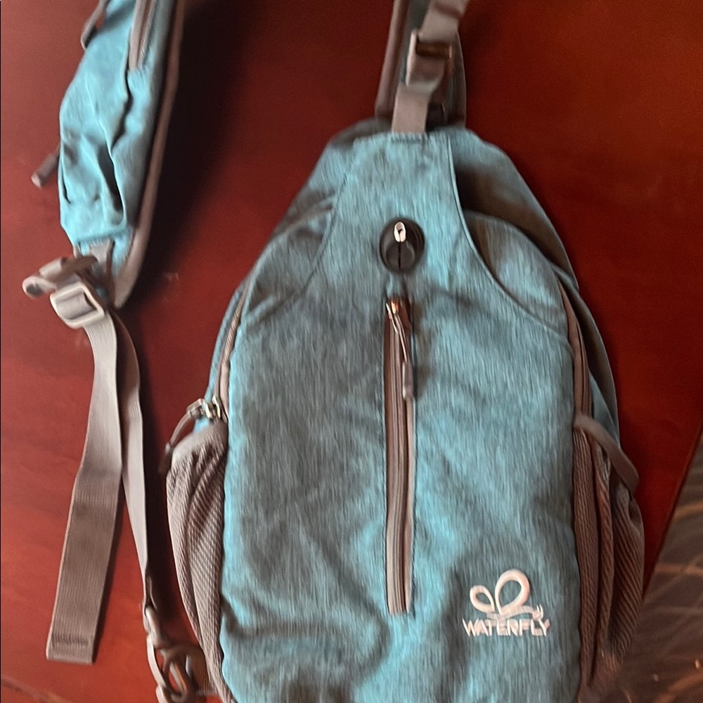 Blue Crossbody Bag